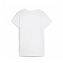 T-shirt à manches courtes femme Puma Graphics Floral Blanc (M)
