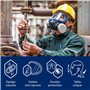 Dräger X-plore 5500 Masque de protection complet avec filtres A2 P3 remplaçables pour des travaux de peinture, bricolage ou épox
