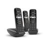 Gigaset As690R Trio Dect Telefoon Zwart