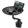 MidGard Support universel pour porte-gobelet de voiture avec support pour téléphone portable ou GPS