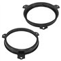 tomzz Audio 2808-000 Anneaux de Haut-parleurs Adaptateurs Supports compatibles avec Citroen C1 Peugeot 108 Toyota Aygo Yaris RAV