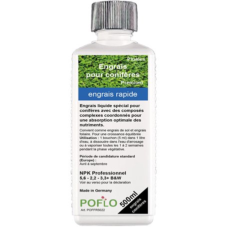 Engrais pour conifères. Fertilisez les sapins