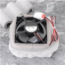 Lebensquelle Plus Pendentif en forme de goutte de sodalite - Avec cordon en coton - Pendentif en pierre précieuse de qualité sup