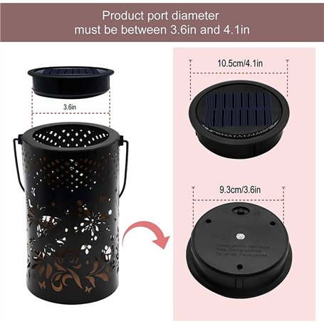 Lebensquelle Plus Pendentif en forme de goutte de citrine - Pierre roulée percée - Avec cordon en coton - Pendentif en pierre pr