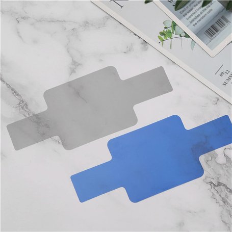 LUTH Premium Profi Parts Kit de réparation Charnières de porte argentées Pièces de rechange pour réfrigérateur congélateur compa