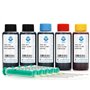 5x 100 ml d'encre d'imprimante PureInk compatible pour Canon PGI-580