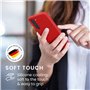 kwmobile Housse Compatible avec Samsung Galaxy S23 Plus Coque - Housse de téléphone Protection Souple en TPU Silicone - Rouge Cl
