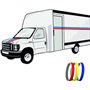 Prolac Bandes décoratives (10 m) pour voiture, moto, bateau ou bricolage - Bandes décoratives autocollantes - Vert clair brillan