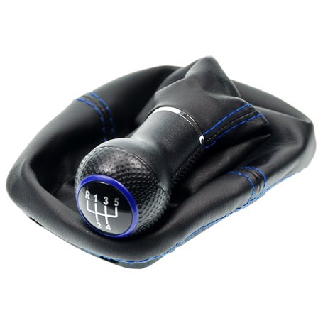 L&P A254-5 Soufflet Levier de Vitesse Pommeau de Vitesse 12mm compatible avec VW Golf 4 IV Boite 5 Plug & Play Pièce de rechange