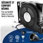 Poppstar Enrouleur de câble électrique automatique 20m + 2m (max. 3000W) Tambour de câble automatique auto-enroulant IP20 avec i