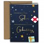 Edition Colibri Carte d'anniversaire pour fils - Pour un fils spécial - Carte de vœux pour garçons et hommes - Carte pliante de