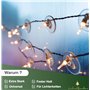 20x guirlandes lumineuses Ventouses Crochets à ventouses - Support à ventouses avec fente pour guirlandes lumineuses fenêtres &