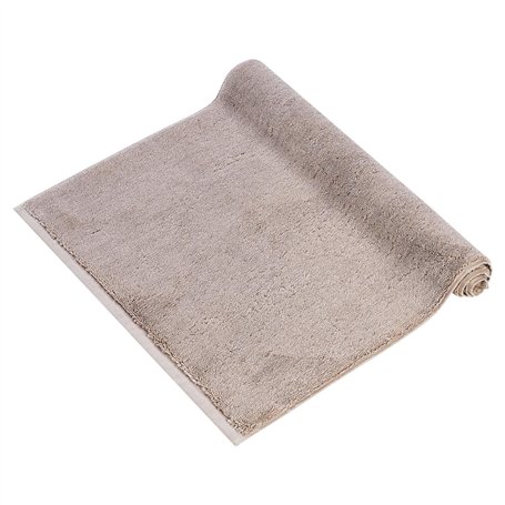 herzbach home Tapis de bain Pura - De qualité supérieure - 50 x 70 cm - 100 % coton - Extra doux - Couleur : beige
