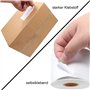 LEYF Étiquette d'expédition 100 mm x 150 mm - Noyau de 1 Pouces - 12 rouleaux de pack d'étiquettes x 370 pièces par rouleau = 44