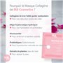 MB Cosmetics Masque au collagène – avec acide hyaluronique, niacinamides et probiotiques – masque visage hydratant en hydrogel p
