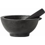 JADE TEMPLE Mortier avec pilon en fonte Noir 17404