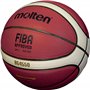 Molten B7G4050-DBB Ballon de basketball en cuir synthétique de qualité supérieure 12 cases Taille 7