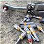 2 pièces de sécurité Torx 10 et autres 9 embouts – A