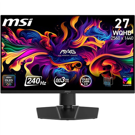 MSI MAG 273QP QD-OLED X24 écran Gaming 26