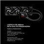 ENERMAX LIQTECH XTR, refroidissement à eau pour processeur, 360 mm, TDP 550 W+, AMD Ryzen Treadripper sTR5/sTRX5/SP6, Intel Xeon