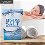 Sels de Bain 3 x1000g - Sels Epsom 3kg - Naturel Magnésium - Relaxation & Détoxification - Apaisant et Soulage les Muscles - Soi