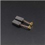 OTOTEC 2 paires de balais de carbone 2604321913 15 x 8 x 5 mm avec coupure automatique compatible avec Bosch CSB-470LE CSB 650-2