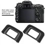 OTOTEC 4 Lot œilletons D'appareil Photo en Caoutchouc DK-25 Compatible avec Nikon D5500 D5300 D5100 D3500 D3400 D3000 Noir