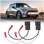 OTOTEC Lot de 4 Connecteurs de Haut-parleurs de Voiture Compatible avec Mini One Cooper R50 R52 R53