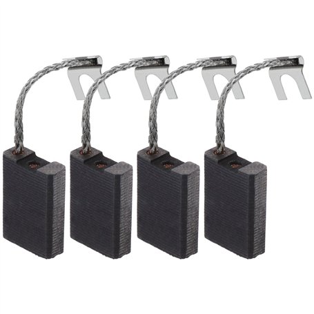 EMSea Lot de 2 paires de balais de charbon pour meuleuse d'angle 22 x 16 x 6