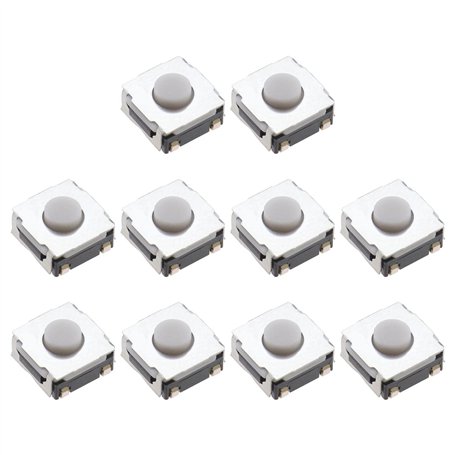VGOL 10pcs Boutons de Porte-clés à Distance Remplacement Compatible avec Renault Clio Kangoo Megane Modus Twingo Traffic Master