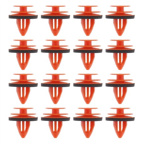 VGOL 40pcs Clips de Panneau de Garniture de Porte avec Scellant 80999VE000 Compatible avec 350Z Almera Tino Micra Navara Primera