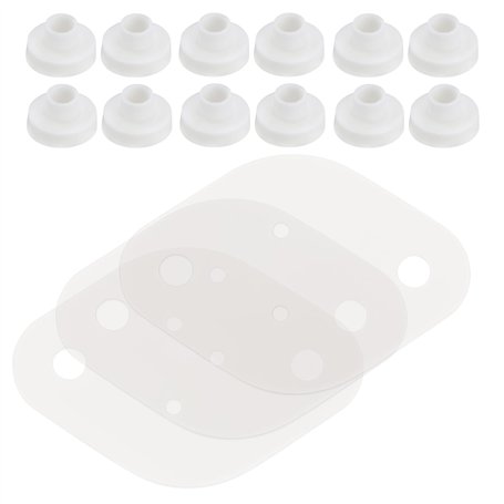 VGOL Lot de 20 granulés isolants thermiques pour rondelle de mica 44