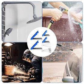 VGOL Lot de 4 Balais de Charbon pour Moteur 7 X 15 X 17 Mm Compatible avec RUBI Rubimix Le Mixeur