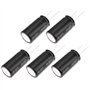 VGOL Lot de 5 Condensateurs électrolytiques Radiaux en Aluminium 3300 µF 50 V -40-105 °C pour équipements de Communication Alime
