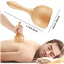 Hausdec - Appareil de massage de drainage lymphatique - Tasse de massage - Thérapie du bois - Anti-cellulite - Thérapie par les