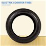 Iegefirm Chambre à Air Pneu à Vide 10X2.70-6.5 Convient au Scooter éLectrique Scooter éQuilibré 10 Pouces Pneus à Vide