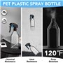 PRATYAHARA Bouteilles de PulvéRisation en Plastique pour Solutions de Nettoyage, RéCipient Vide RéUtilisable 10OZ avec PulvéRisa