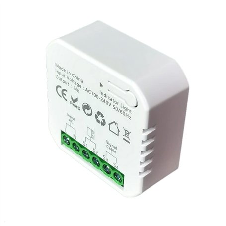 Benefischl Contrôleur D'Ouvre-Porte de Garage PC Tuya Smart ZigBee avec Support de Contrôle D'Application de Capteur Fonctionne