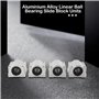 UrbanNest UnitéS de Bloc de GlissièRe à Roulement à Billes LinéAire, DiamèTre D'AléSage de 16 Mm (Paquet de 4 SCS16UU)