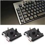 eMagTech Lot de 4pcs Interrupteurs de Clavier Compatible avec Logitech G815 G915 G913 Et G813 Marron