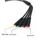 Verklsfuly 1 câble d'extension de vélo électrique 1T4 - Connecteur étanche - Pièces de rechange - Accessoires pour vélo électriq
