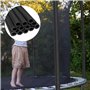 Poggapp 12 Manchons en Mousse pour Perche de Trampoline, Manchons de Pôle de Trampoline, Remplacement de Rembourrage de Trampoli