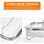 Lobamop Panier à rôtir à air pour Four en Acier Inoxydable - Panier à friteuse - Panier à air - Panier à friteuse - Panier en mé