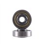 Jemcgrl 50 X 22 Mm Lot de 2 Roues de Rechange pour Valise à Bagages, Roulettes Pivotantes en PolyuréThane Kits de RéParation de