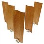 berjalan 20 Mèches en Bois pour la Fabrication de Bougies