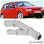 ECSiNG Tuyau de refroidissement à bride en Y en aluminium 1J0121087E compatible avec VW MK4 1.8T 2000-2005 compatible avec Audi