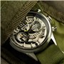 AVI-8 Hommes Analogique chronographe Montre avec Bracelet en Cuir AV-4065-01