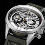 AVI-8 Hommes Analogique chronographe Montre avec Bracelet en Cuir AV-4065-01