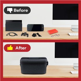 AVI-8 Hommes Analogique chronographe Montre avec Bracelet en Cuir AV-4065-01