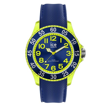 ICE-WATCH - Ice Cartoon Spaceship - Montre Bleue pour Garçon avec Bracelet en Silicone - 017734 (Small)